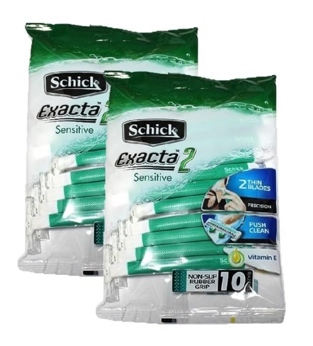 CHLIFE Schick Exacta2 packaging box ready for quick everyday shaving.