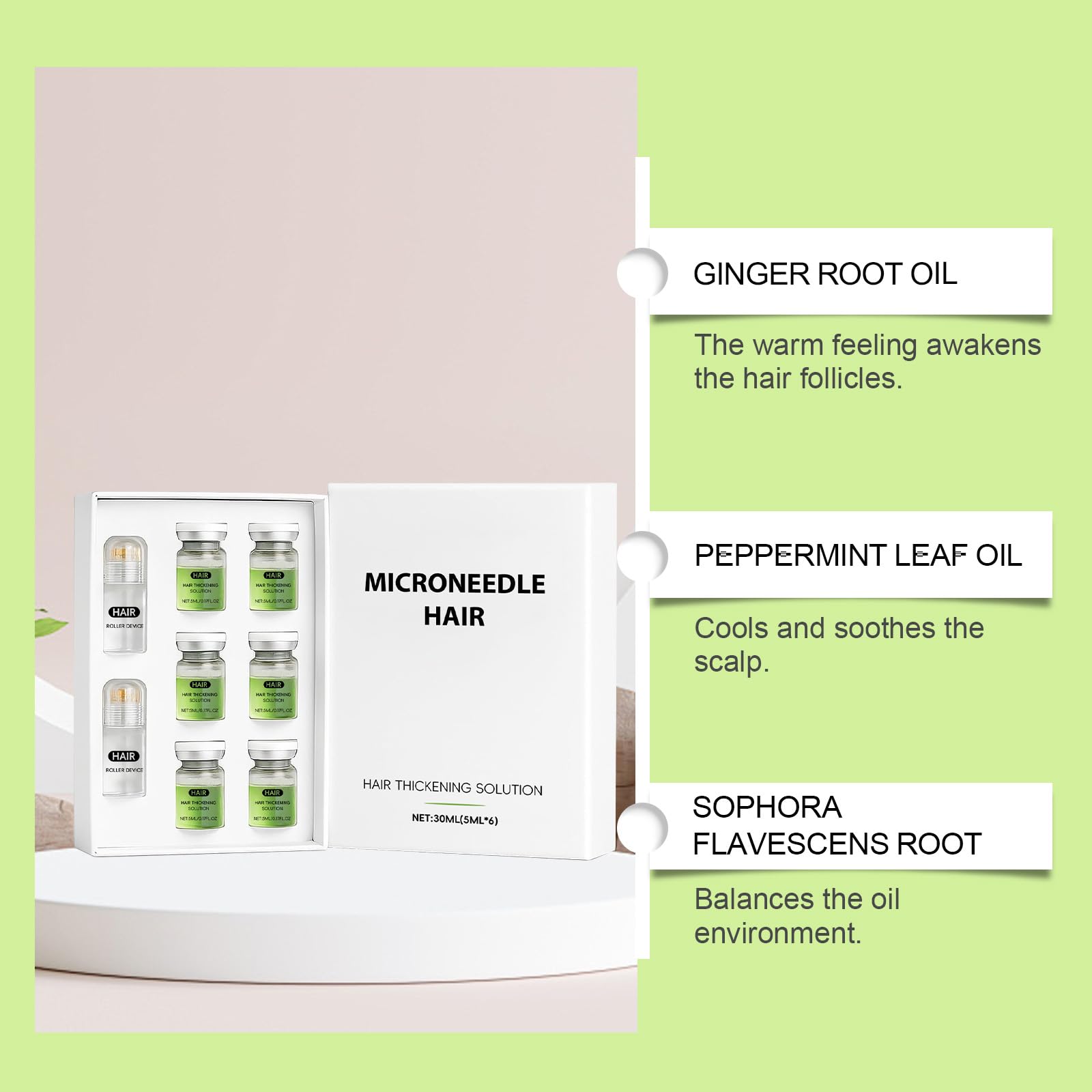 ChLNDalin Alpha Infuse ginger root and peppermint oil infusion promotes refreshment