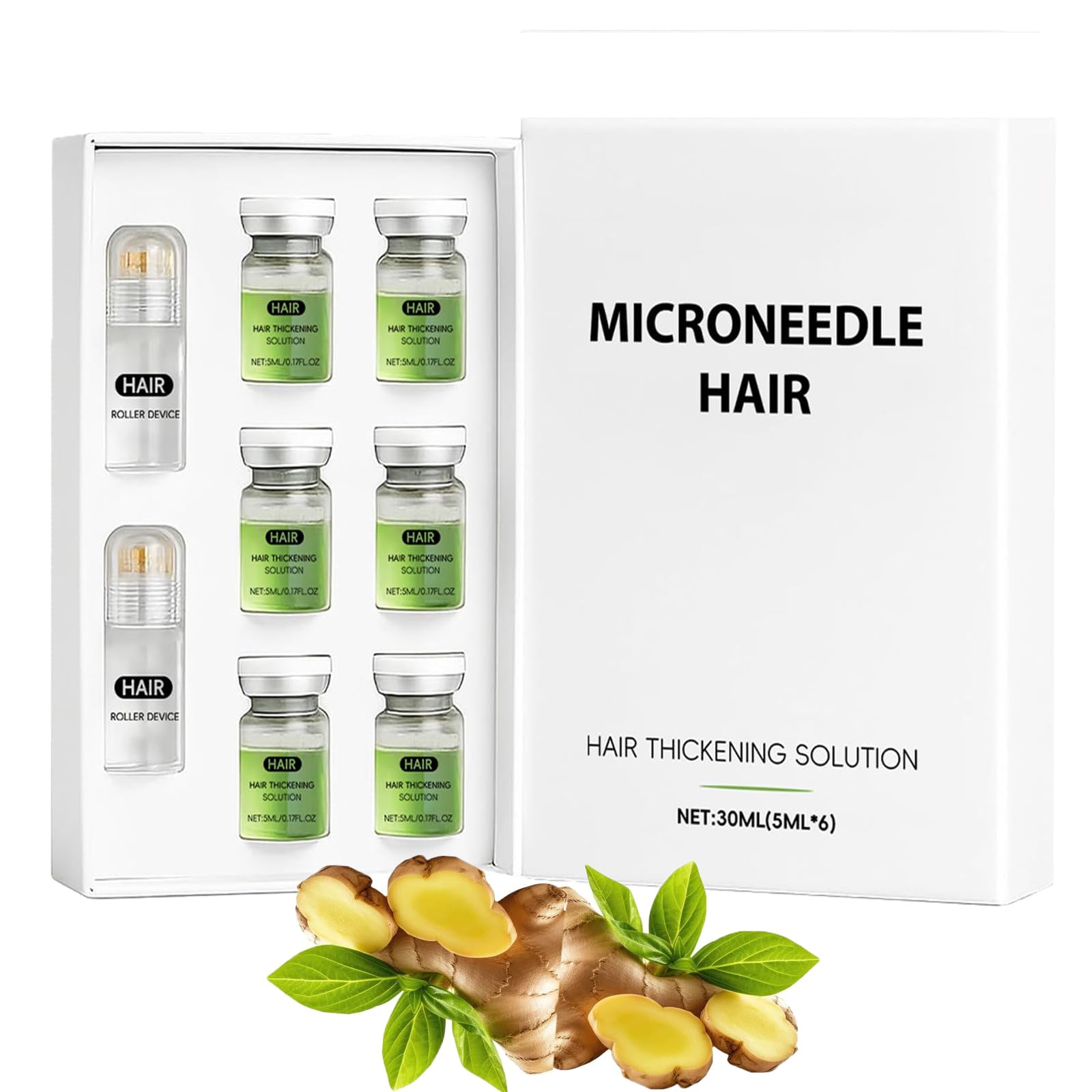 ChLNDalin Hair Growth System bottle front highlights convenient daily-use packaging for growth support.