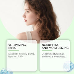 ChLNDalin rosemary shampoo wet hair close-up highlights hydrating moisture.