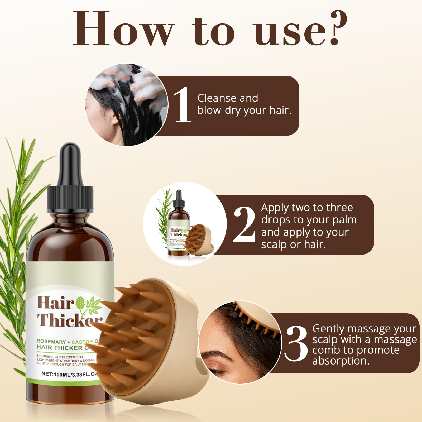 ChLNDalin soft hair texture after use shows improved smoothness and light fullness.