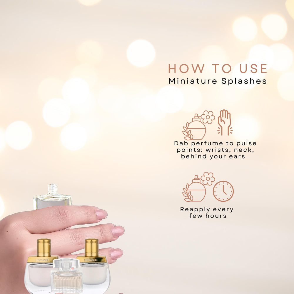 Chloé Nomade EDP mini bottle with rich fruity woody notes