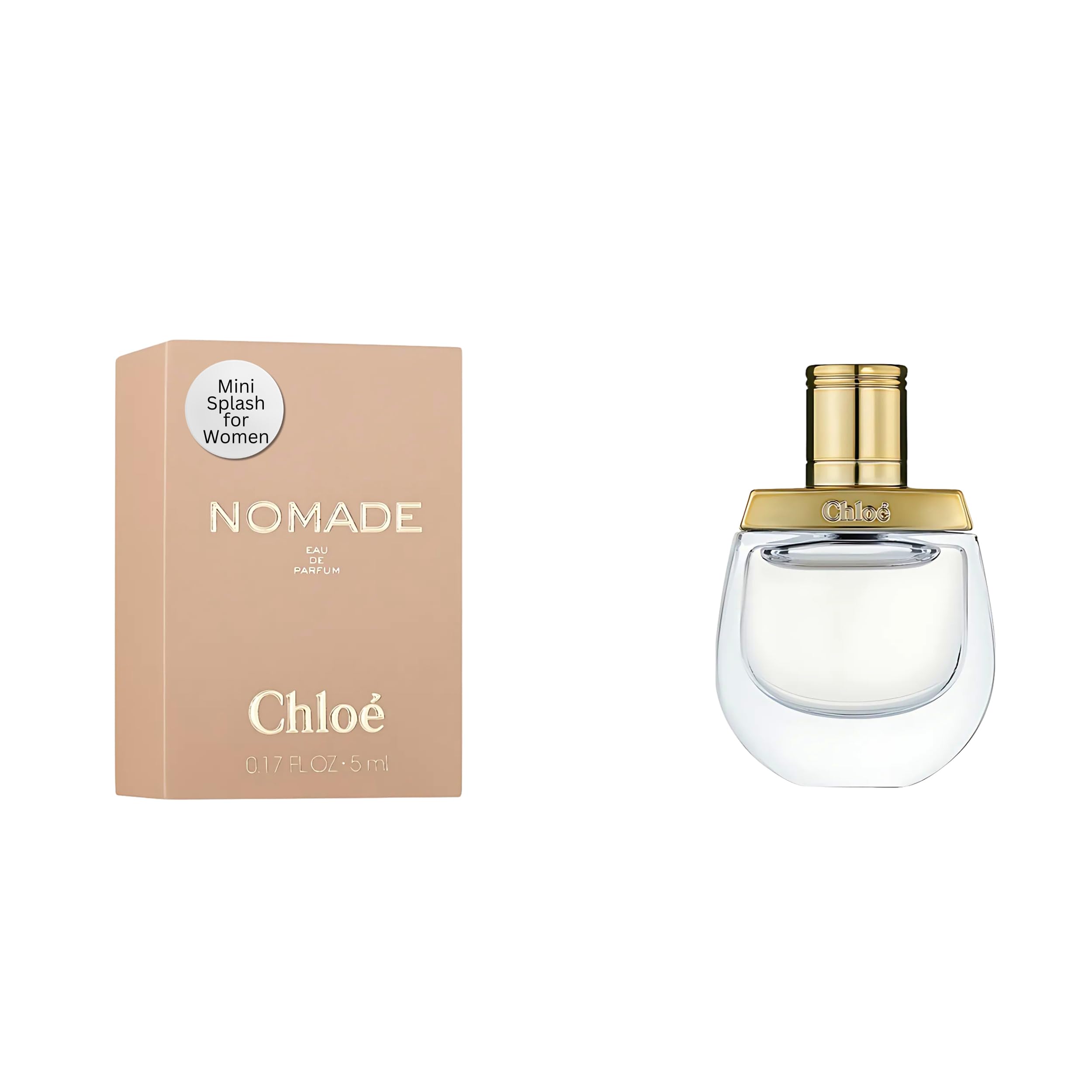 Chloe Nomade mini bottle front view for on-the-go elegance.