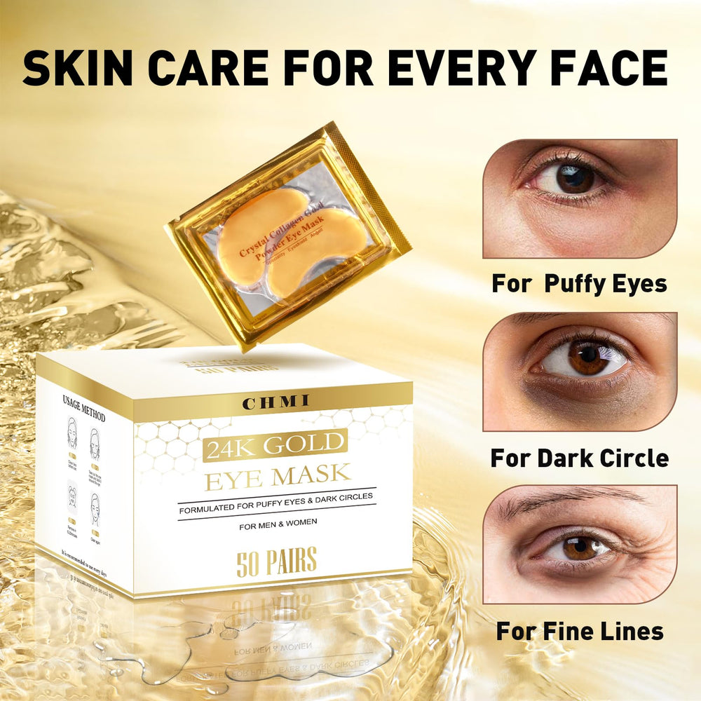 CHMI eye patches target dark circles and puffiness for a refreshed look