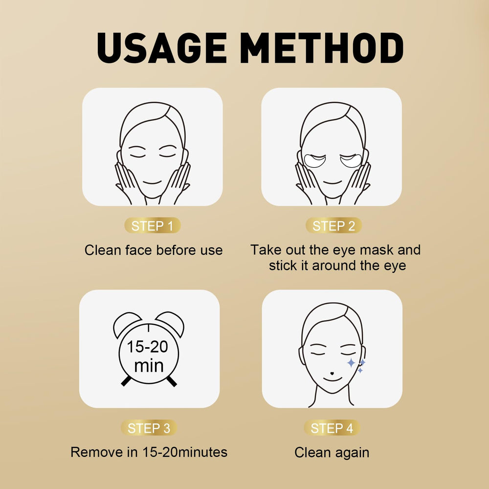 CHMI Under Eye Patches used during travel or office breaks for midday refresh