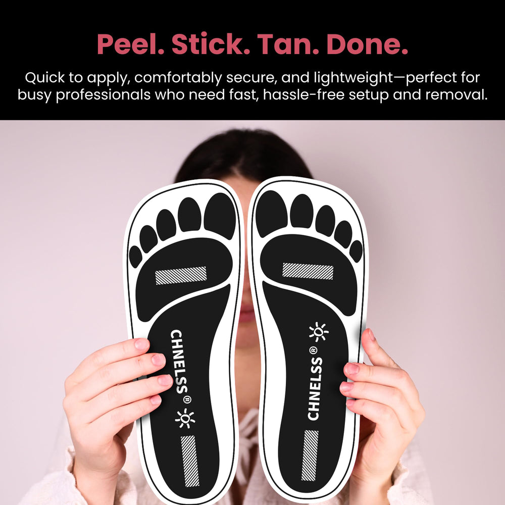 CHNELSS client comfort feet pads improve post-treatment experience
