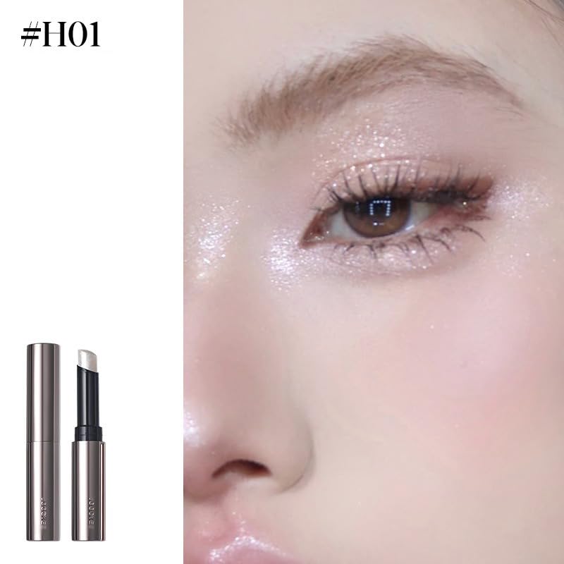ChongTai Jiaose Jelly Highlighter Stick jelly texture close-up shows smooth glide.