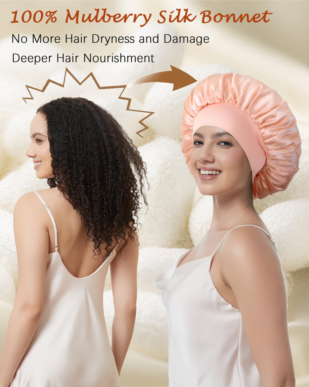 Choshion silk bonnet in gift-ready box for gifting