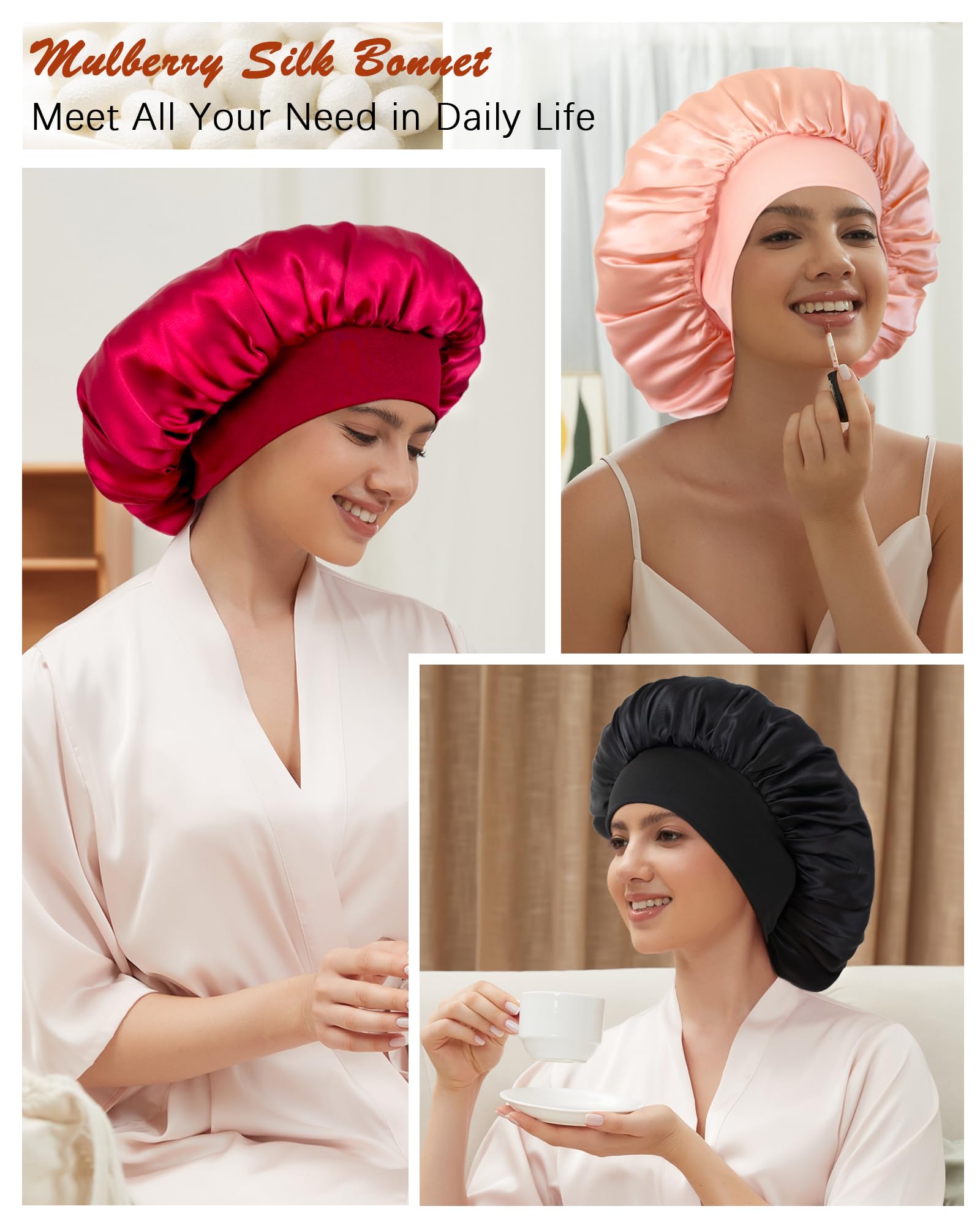 Choshion silk bonnet gift box signals a ready-to-gift self-care option.