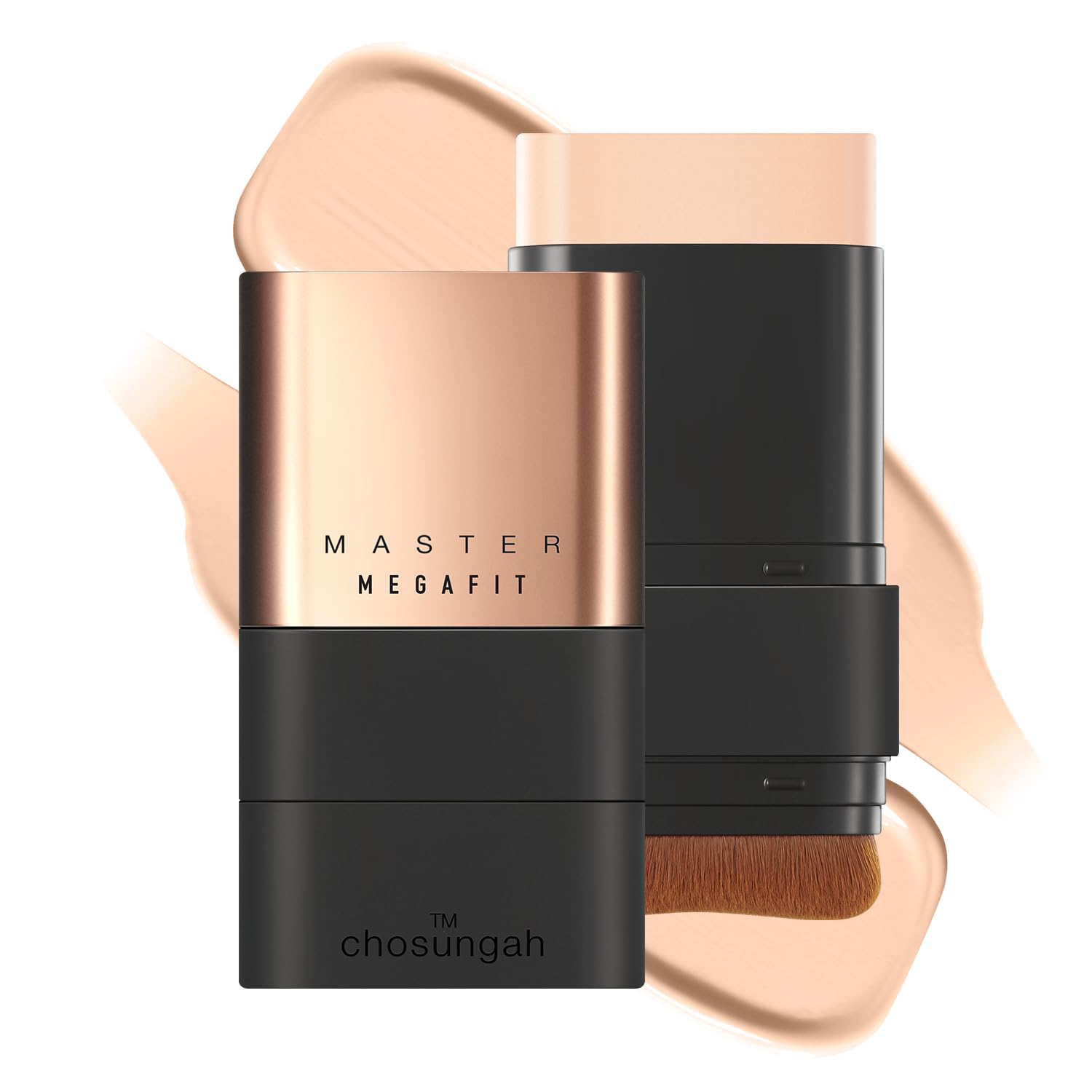CHOSUNGAH BEAUTY Mega Fit Master Glow Stick bottle with integrated brush for easy application