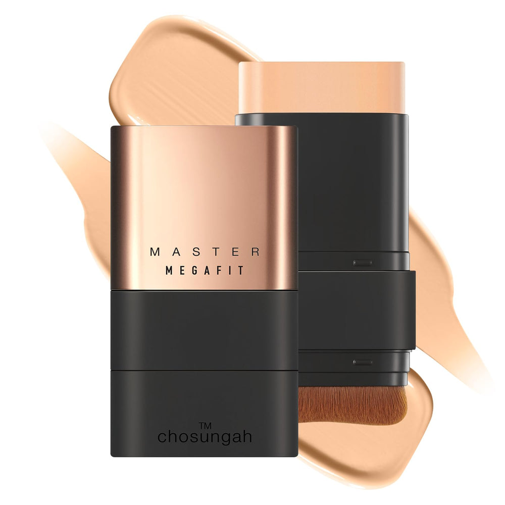 CHOSUNGAH BEAUTY Mega Fit Master Glow Stick with Brush for effortless precision and smooth coverage