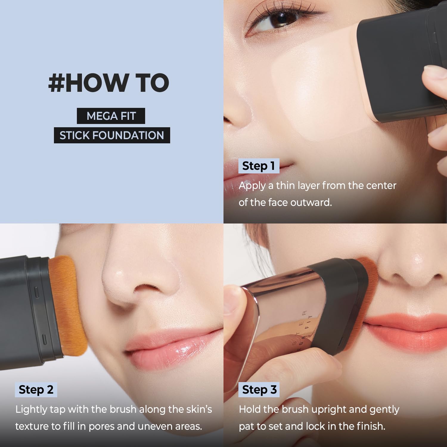 CHOSUNGAH BEAUTY Mega Fit Master Glow Stick Moisture Essence keeps skin comfortable