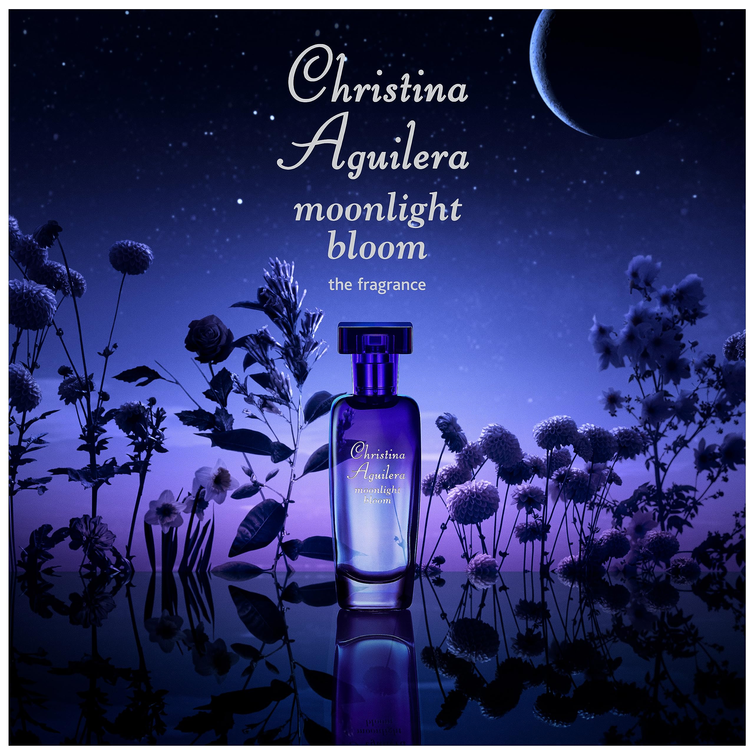 Pearl plum and pear-plum note close-up in Christina Aguilera Moonlight Bloom