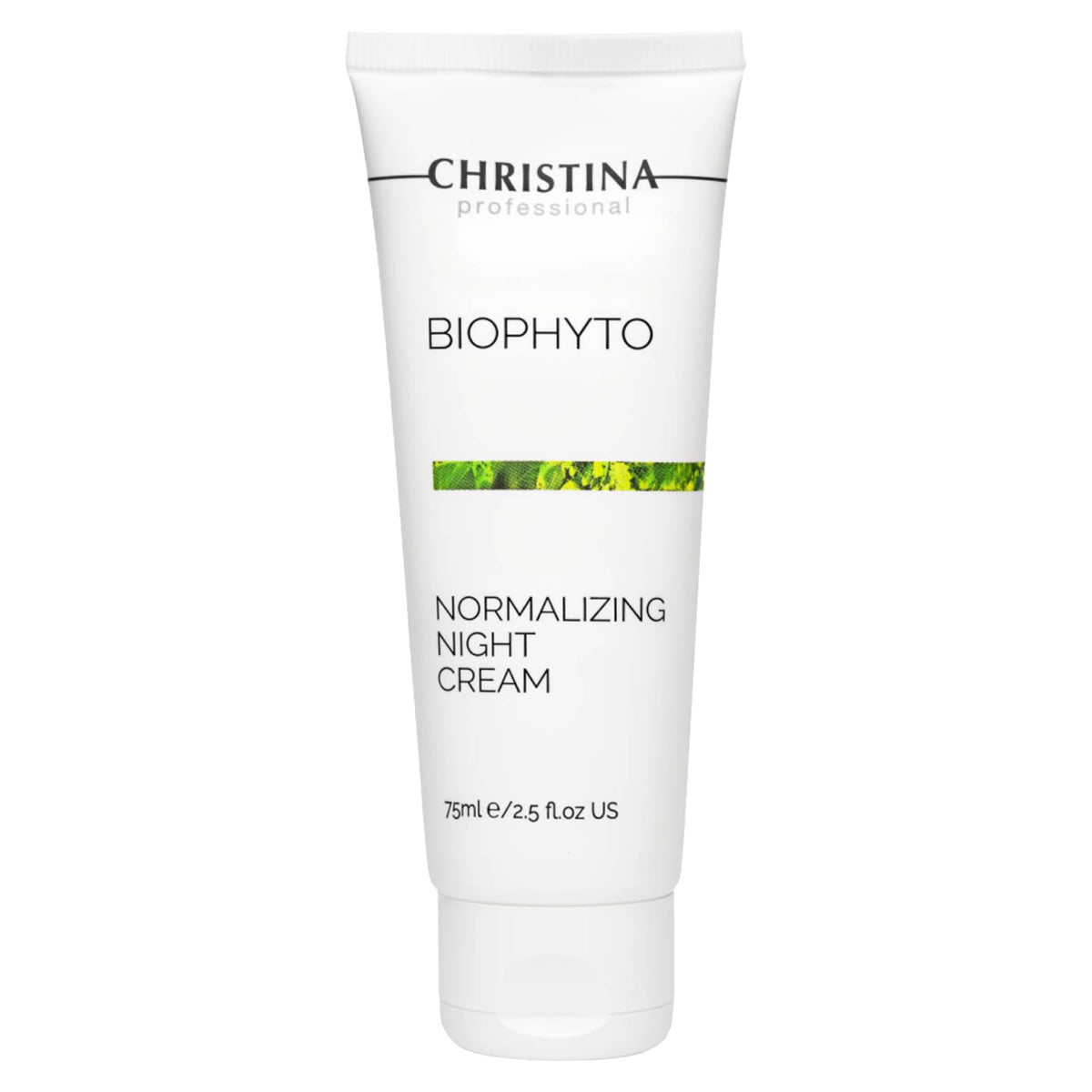 CHRISTINA Bio Phyto Normalizing Night Cream jar seals in moisture and barrier support overnight.