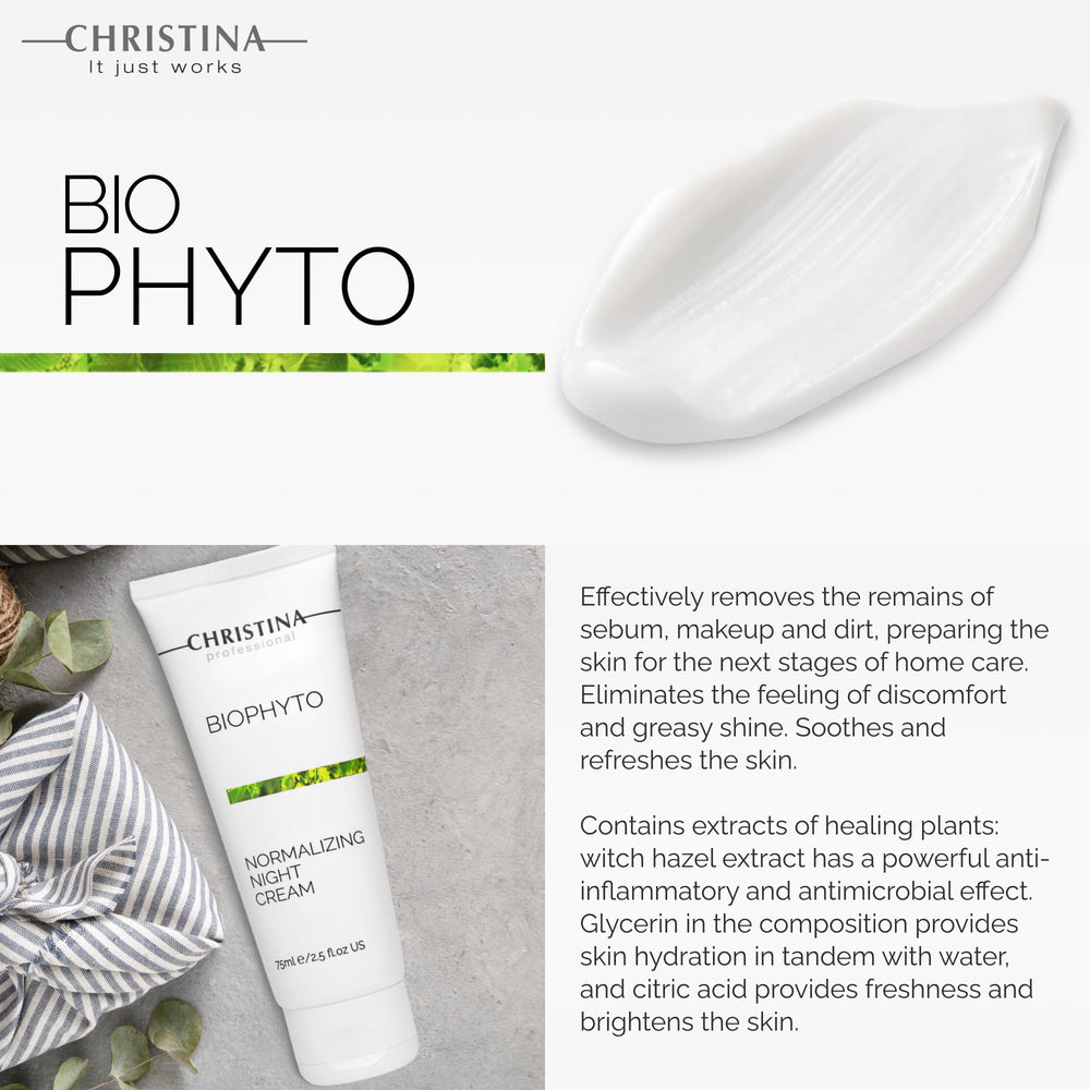 CHRISTINA Night Cream packaging highlights premium jar design and product integrity.