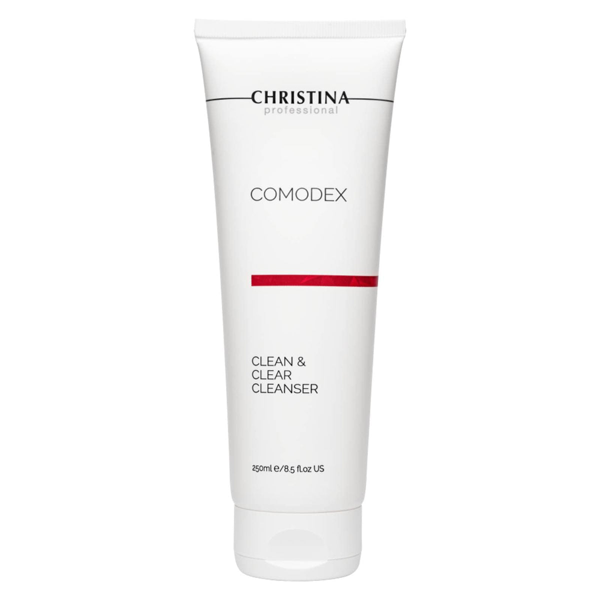 Christina Comodex cleanser pump close-up for gentle, balanced cleansing.