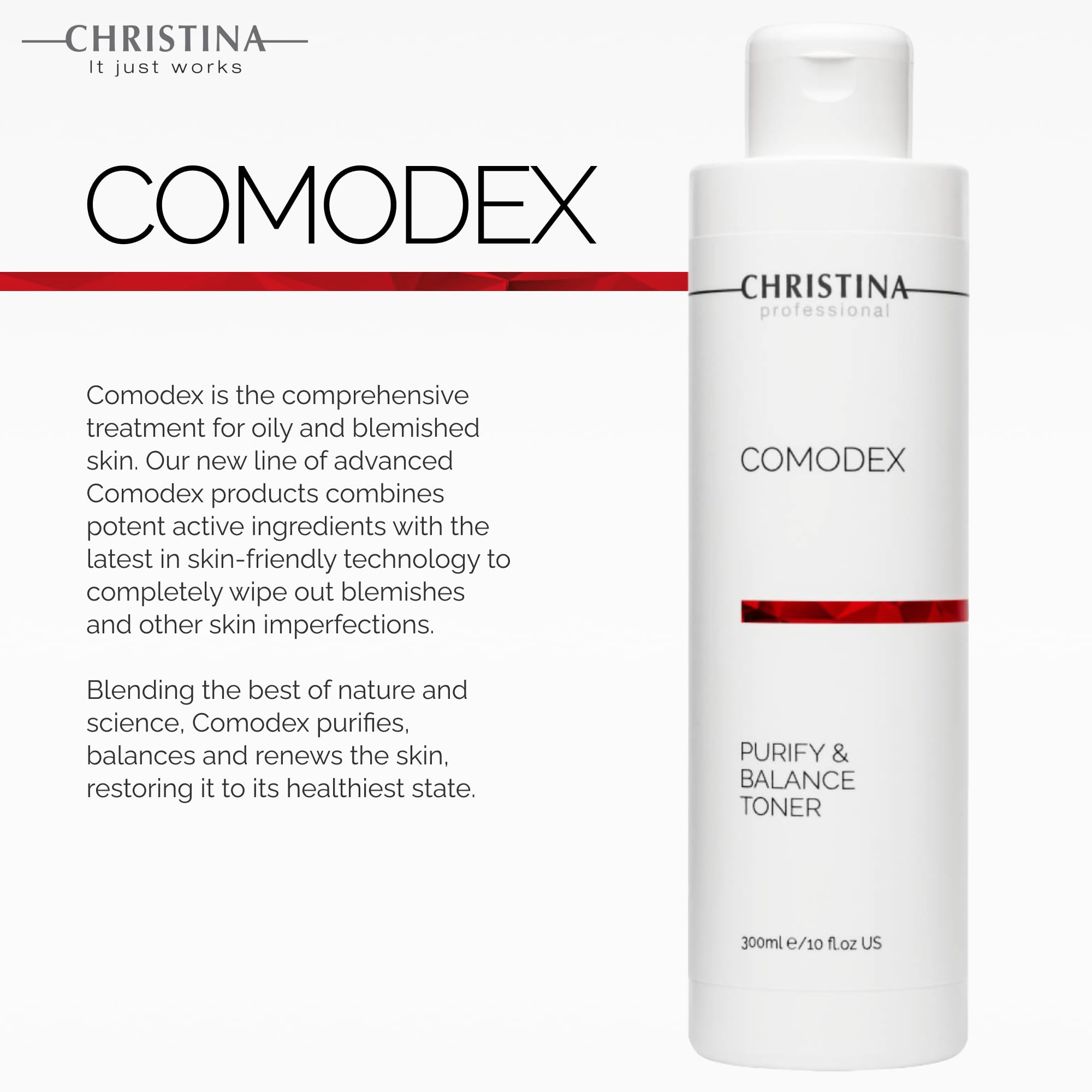 Christina Comodex Purify toner application: quick routine boost