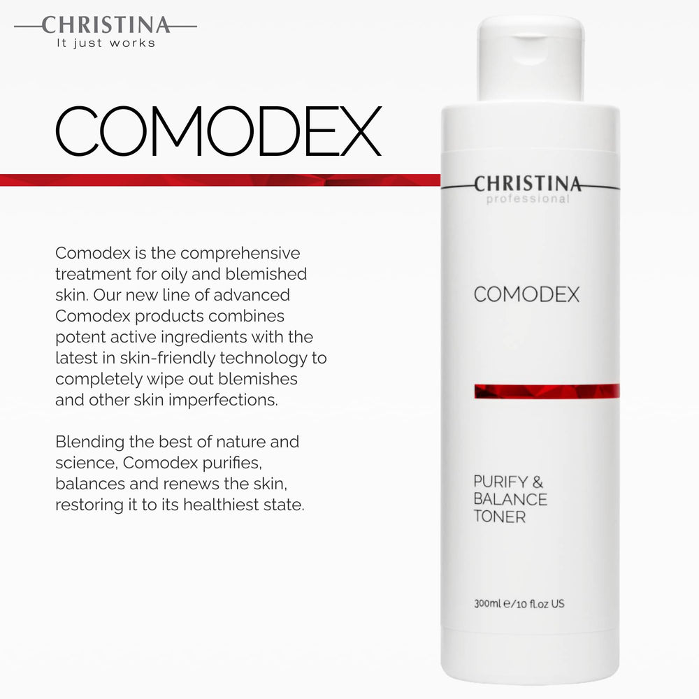 Christina Comodex Purify toner application: quick routine boost
