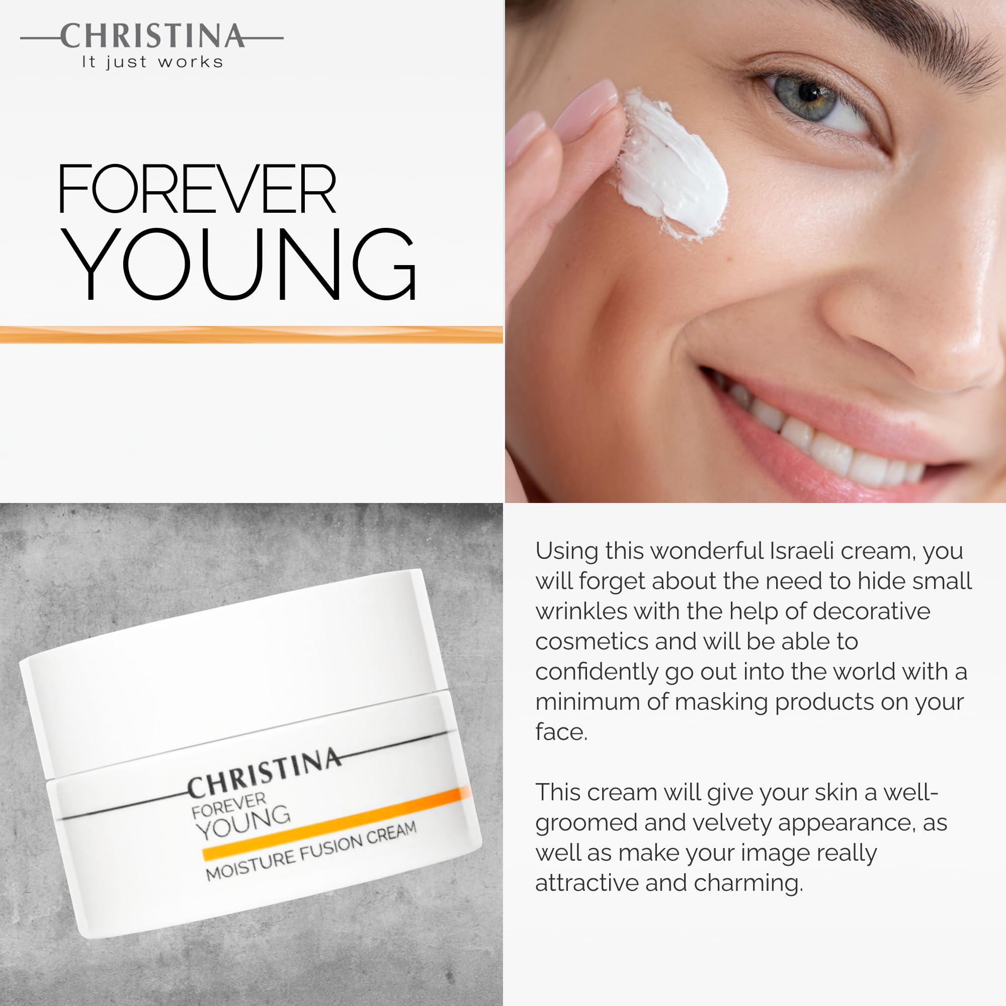 CHRISTINA Forever Young day and night routine idea for balanced hydration