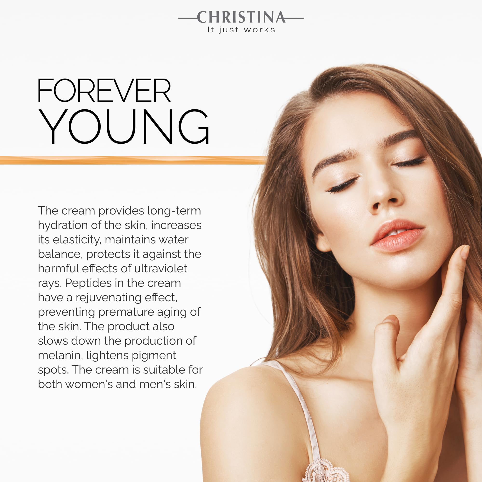 Christina Forever Young Hydra protective day-cream packaging.