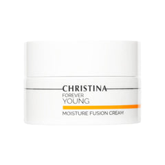 CHRISTINA Forever Young Moisture Fusion Cream bottle showing smooth hydration for daily use
