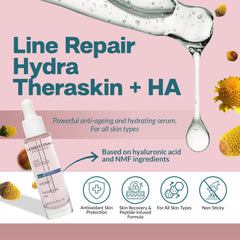 Christina Line Repair Hydra Serum dropper applying precise dose