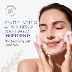 Aloe vera soothing base in Christina Moss Naturals cleanser for balanced skin