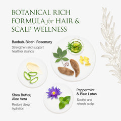 Christina Moss Naturals conditioner ingredients kelp blue lotus sage and aloe nourish strands