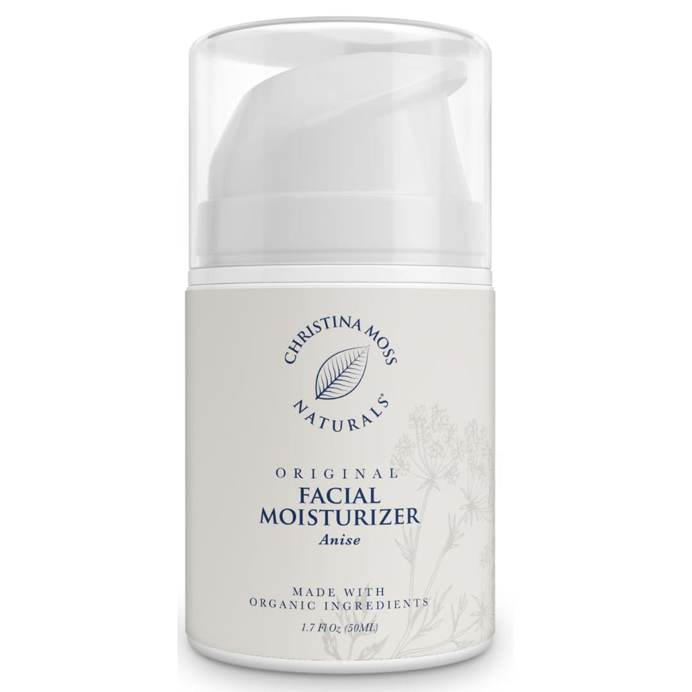 Christina Moss Naturals Original Moisturizer with aloe base for soothing daily hydration.