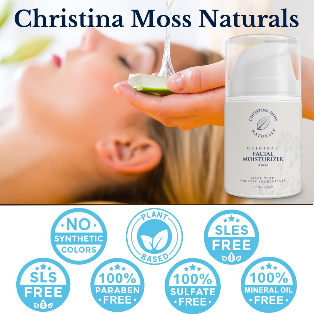 Suitable for most skin types with a plant-based approach from Christina Moss Naturals.