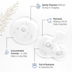Shea butter component highlighting hydration in Christina Moss Naturals wash