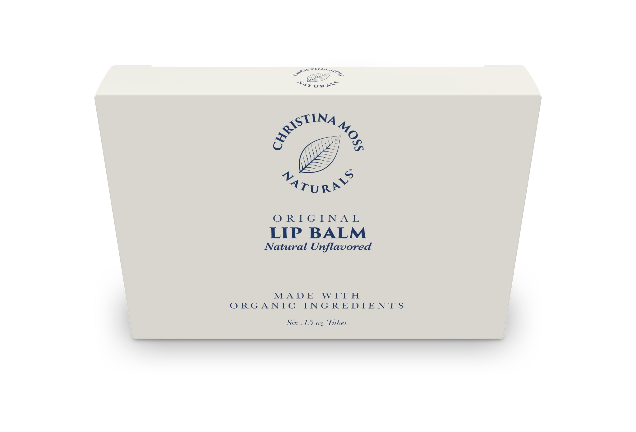 Smooth glossy finish of Christina Moss Naturals lip balm