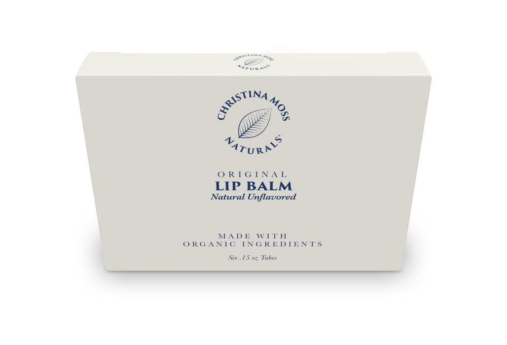 Smooth glossy finish of Christina Moss Naturals lip balm