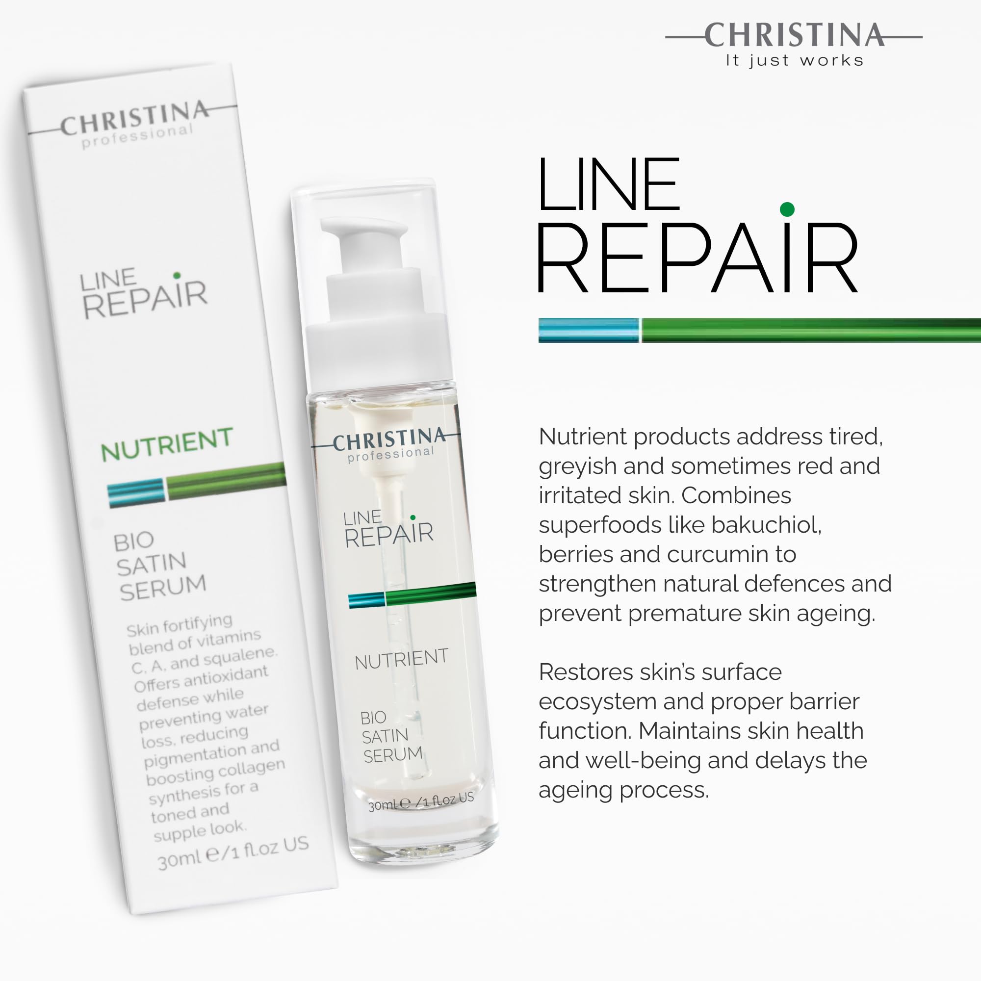 Vitamin A emphasis in Christina Serum for nourishment