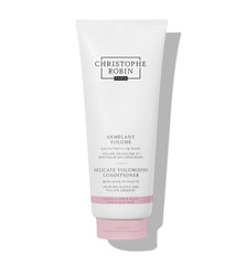 Christophe Robin Delicate Volumizing Conditioner bottle for lightweight volume and rose fragrance