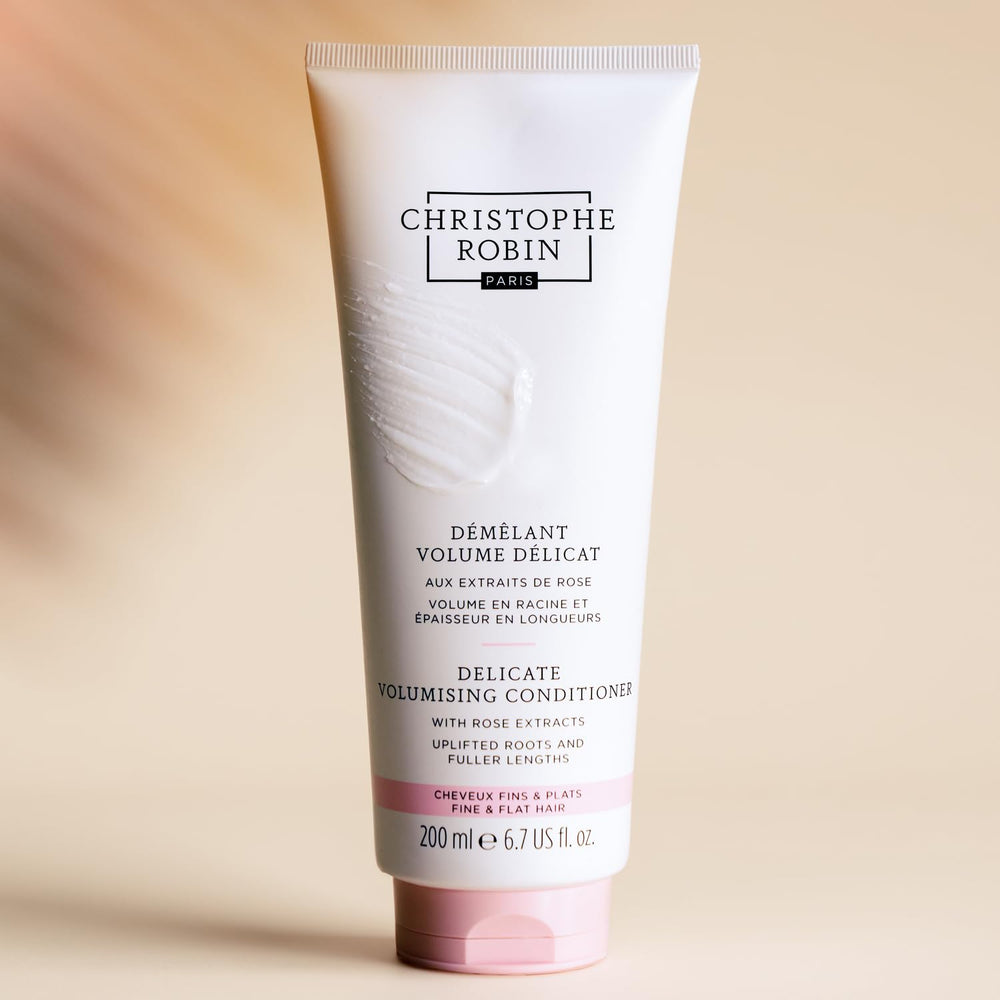Christophe Robin Hair after use shows natural volume and softness