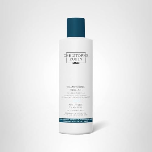 Christophe Robin Purifying Shampoo red seaweed smooths hair cuticle