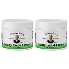 Christopher's Original Formulas Beauty Facial Cream jar front highlighting hydration for all skin types
