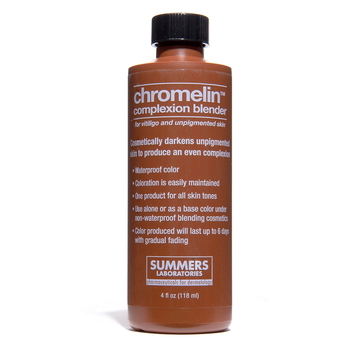 Chromelin Complexion Blender bottle drops for precise pigment application and controlled color.