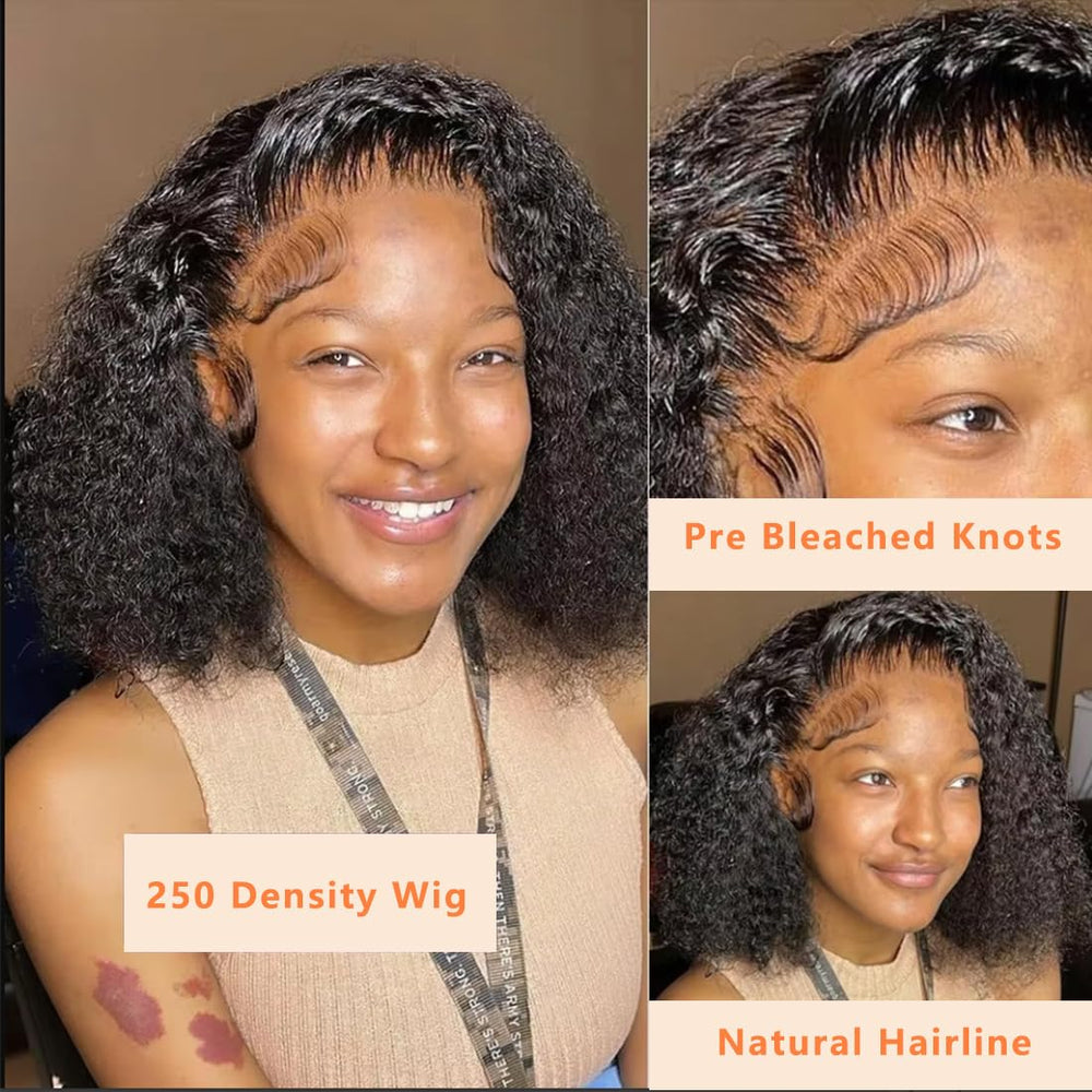 CHUDI 18-inch kinky-curly wig offers full density and styling versatility