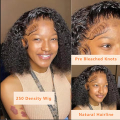 CHUDI 18-inch kinky-curly wig offers full density and styling versatility