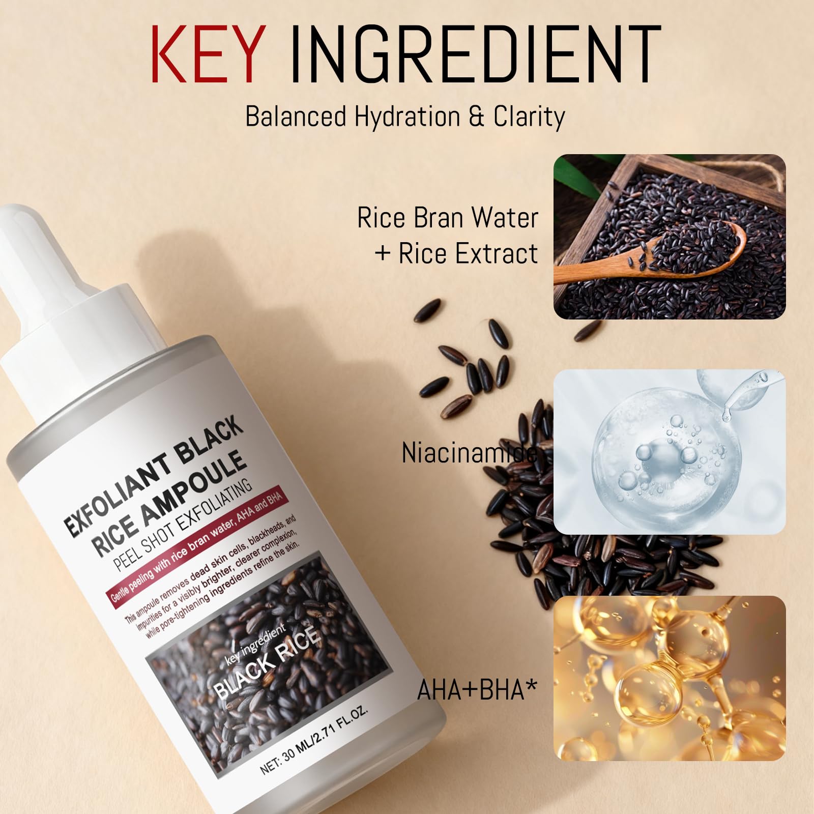 CHZHEN Niacinamide glow close-up suggests brightening and even tone potential.
