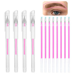CIATBYYJ eyebrow marker pen pink for precise brow mapping
