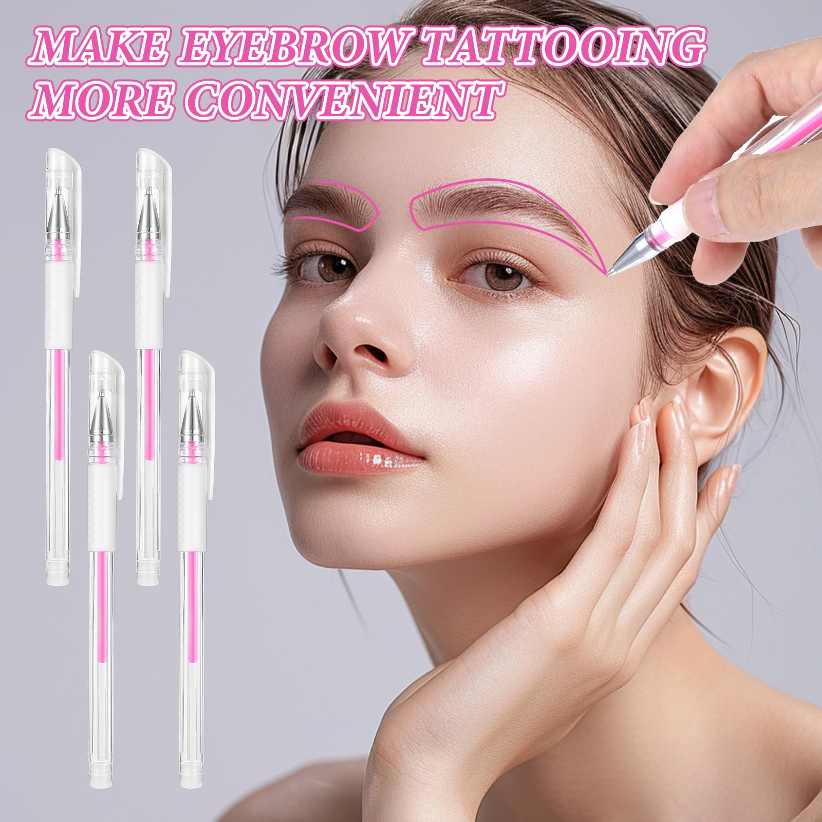CIATBYYJ microblading effect pen creates natural brows