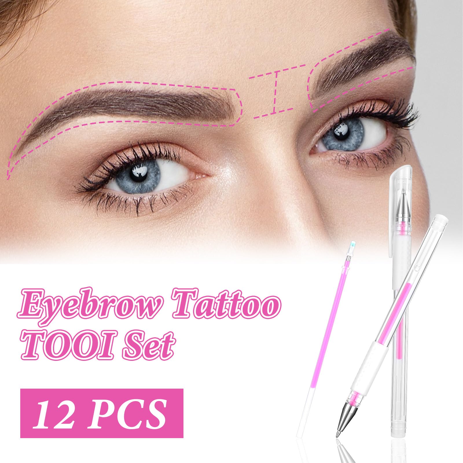 CIATBYYJ versatile brow styles from bold to natural