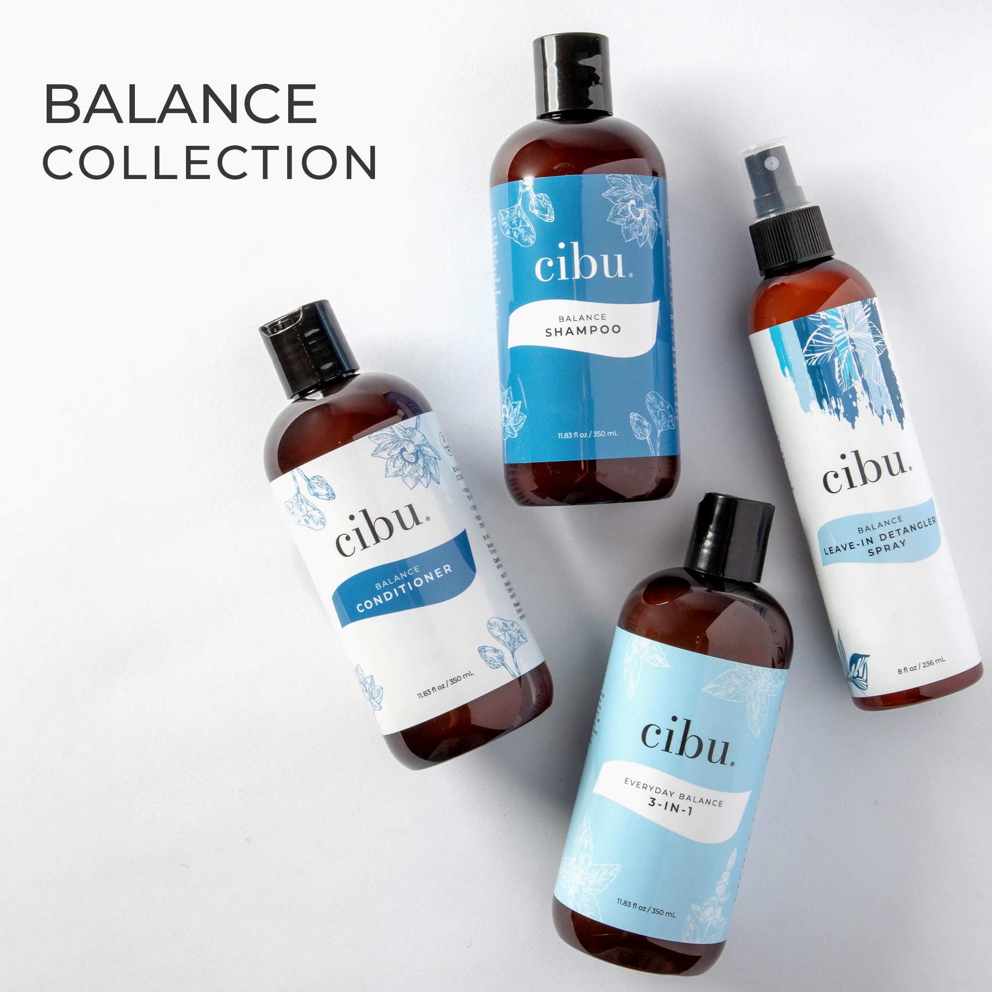 CIBU Balance color-safe hair care suitable for all hair types