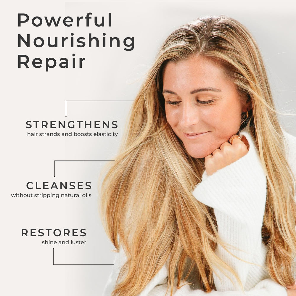 CIBU Repair and Protect conditioner ylang-ylang fragrance provides refreshing aroma.