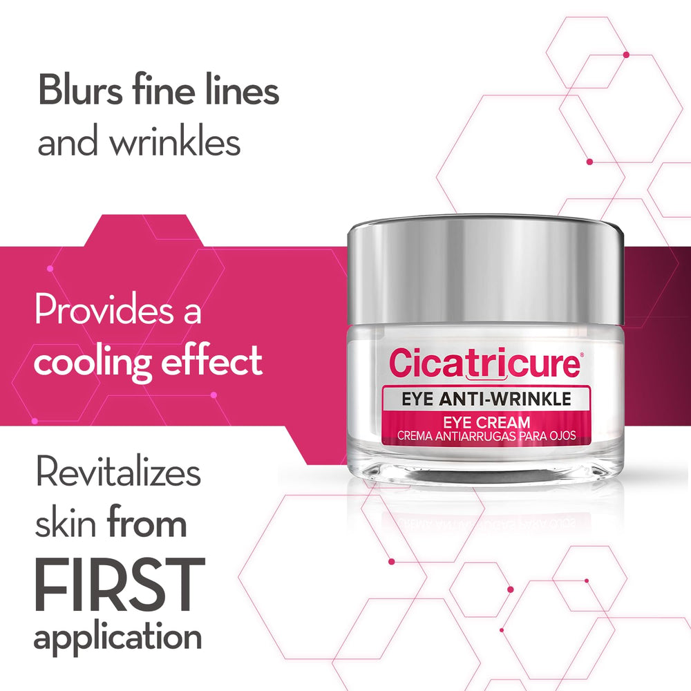Cicatricure cooling eye cream under-eye area relieves puffiness and tired look