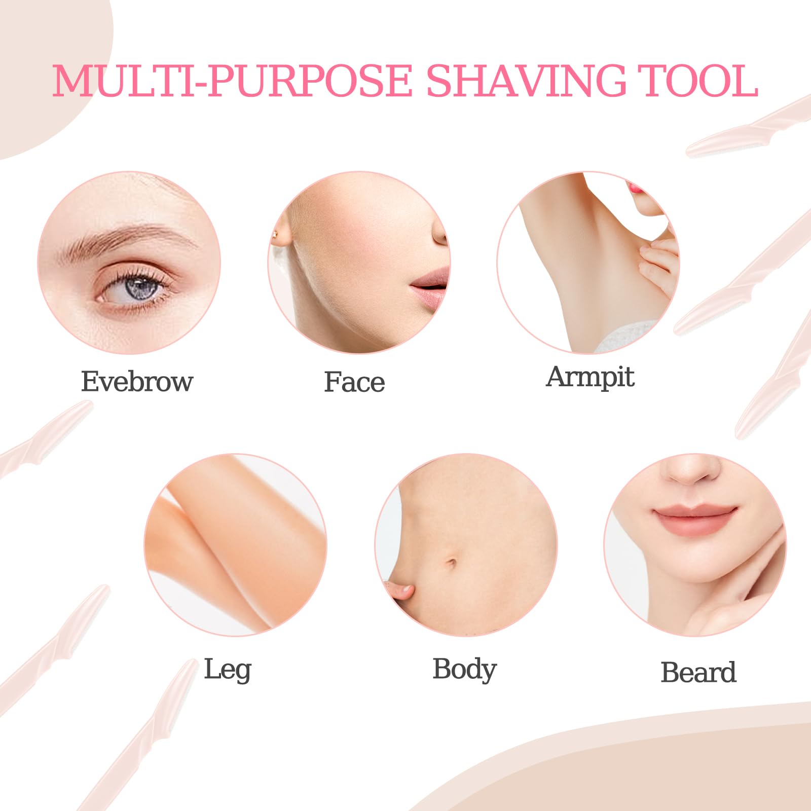 CICINUJOY peach fuzz removal aids smooth makeup application.
