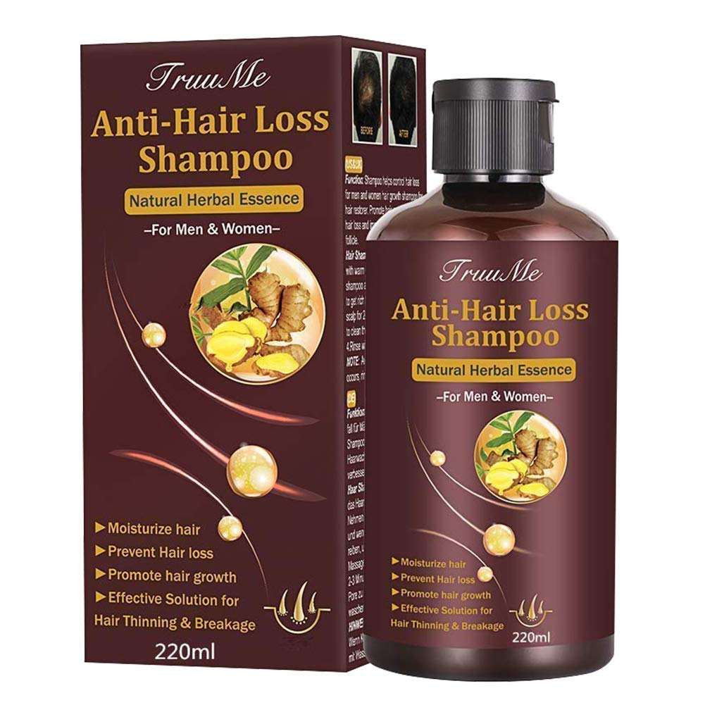 CIDBEST hair after use showing fuller looking hair and healthy shine.